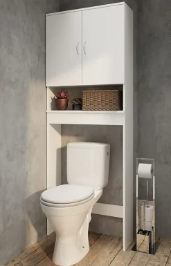 Allibert Meuble WC SOLITA 64,5 cm - Blanc Mat* Meuble Wc