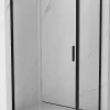 Mexen Exo cabine de douche coulissante 110 x 70 cm, transparent, noire - 8151-110-070-70-00