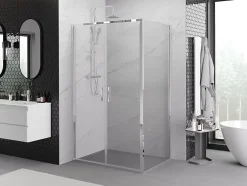 Mexen Exo cabine de douche pivotante 100 x 75 cm, transparent, chromé - 814-100-075-01-00* Paroi De Douche