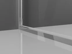 Mexen Exo cabine de douche pivotante 100 x 75 cm, transparent, chromé - 814-100-075-01-00* Paroi De Douche