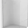 Mexen Kioto paroi de douche Walk-in 90 x 200 cm, rayures 8 mm, nickel brossé - 800-090-101-97-09* Paroi De Douche