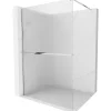 Mexen Kioto+ paroi de douche avec étagère Walk-in 90 x 200 cm, rainure, chrome - 800-090-121-01-09