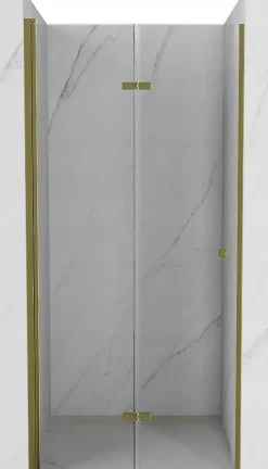 Mexen Lima portes de douche pliantes 100 cm, transparentes, dorées - 856-100-000-50-00* Porte De Douche