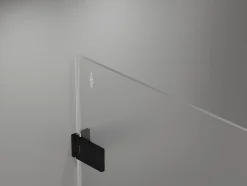 Mexen Lunar-F porte de douche pliante droite 65 cm, transparentes, noires - 836-065-000-70-00-P* Porte De Douche