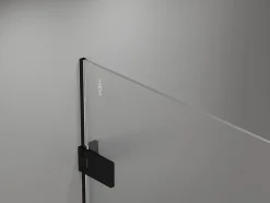 Mexen Lunar-F porte de douche pliante droite 65 cm, transparentes, noires - 836-065-000-70-00-P* Porte De Douche