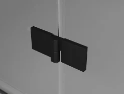Mexen Mist-F cabine de douche pliante droite 80 x 100 cm, cadre noir, noir - 8A6T-080-100-70-70-P* Cabine De Douche