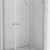 Mexen Mist-F Duo cabine de douche pliante droite 100 x 120 cm, transparent, chrome - 8A6-100L-120P-01-00* Cabine De Douche