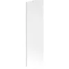Mexen Next paravent de baignoire à 1 volet 60 x 150 cm, givré, blanc - 895-060-000-00-30-20* Paroi De Douche