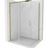 Mexen Omega cabine de douche coulissante 110 x 80 cm, transparent, dorée - 825-110-080-50-00* Paroi De Douche