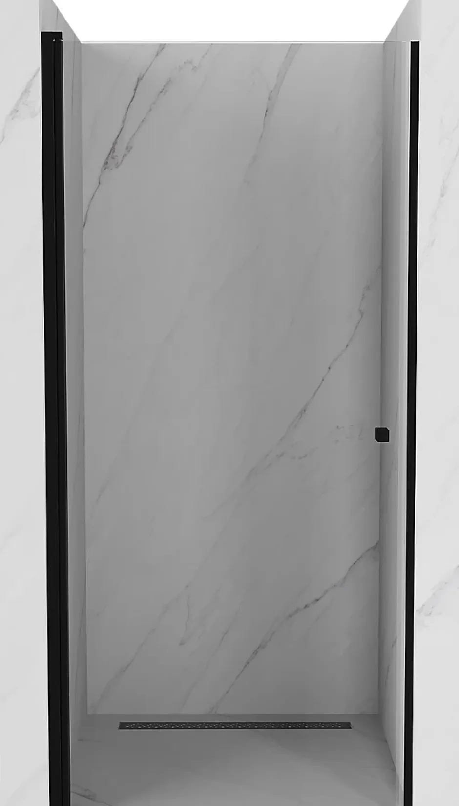 Mexen Pretoria porte de douche pivotante 70 cm, transparent, noir - 852-070-000-70-00* Porte De Douche