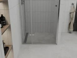 Mexen Roma porte de douche pivotante 85 cm, transparent, chrome - 854-085-000-01-00