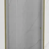 Mexen Roma porte de douche pivotante 120 cm, transparentes, dorées - 854-120-000-50-00