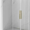 Mexen Rox Duo cabine de douche coulissante 120 x 80 cm, transparent, or - 8C2D-120-080-50-00