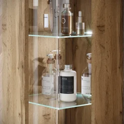 MINIO go for it , ensemble de meubles de salle de bain NIKITA chêne wotan, 4 pièces
