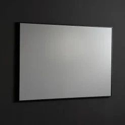 Kiamami Valentina Miroir À Bord Brillant Avec Bordure Noire Mate 100X70 Cm* Miroir Grossissant