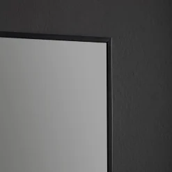 Kiamami Valentina Miroir À Bord Brillant Avec Bordure Noire Mate 100X70 Cm* Miroir Grossissant
