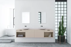 Pierre Pradel Miroir adhésif argent 60 x 44 cm* Miroir Simple