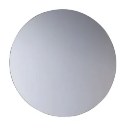 Pradel Miroir adhésif rond argent Pierre Ø42 cm* Miroir Simple