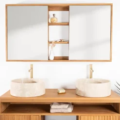 Wanda Collection Miroir armoire de toilette 130 cm
