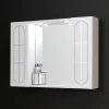 Kiamami Valentina Miroir De Rangement Inglesina Avec Étagère De Rangement Et Armoires Latérales