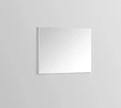 Top Bath Miroir de salle de bain 80 cm, Rectangulaire, Simple sur panneau 15 mm, Argent* Miroir Simple