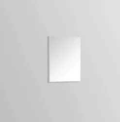 Top Bath Miroir de salle de bain 60 cm, Rectangulaire, Simple sur panneau 15 mm, Argent* Miroir Simple