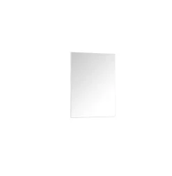 Top Bath Miroir de salle de bain 60 cm, Rectangulaire, Simple sur panneau 15 mm, Argent* Miroir Simple