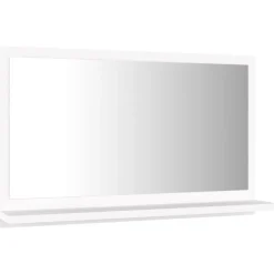 Helloshop26 Miroir de salle de bain 60 blanc