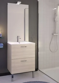 Autres Miroir de Salle de bain 103x60cm Crédence EkoLine AQUARINE 228499