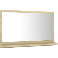Helloshop26 Miroir de salle de bain 60x10,5x37 beige