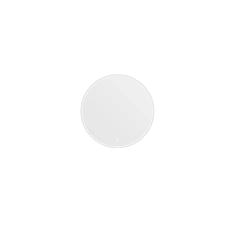 MPGlass Miroir de salle de bains lumineux LED rond Ø60 cm, argenté, Bishop* Miroir Lumineux