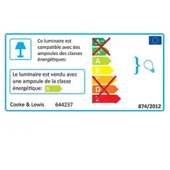 Miroir de salle de bains lumineux LED effet chêne l.90 cm, Calao* Miroir Lumineux