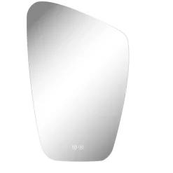 MPGlass Miroir de salle de bains lumineux à LED L.60 x H.80 cm, Aurora