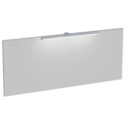 Miroir de salle de bains lumineux LED effet chêne clair l.120 cm, Calao
