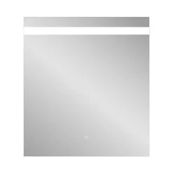 MPGlass Miroir de salle de bains lumineux LED, l.60 x H.70 cm, argenté, Kelme* Miroir Lumineux