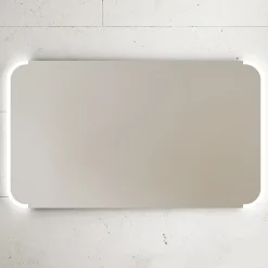 Miroir de salle de bains lumineux LED l. 105 x H. 60 x P. 3 cm* Miroir Lumineux