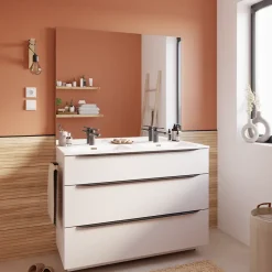 Cooke & Lewis Miroir de salle de bains l.120 x H.100 cm, Pamili