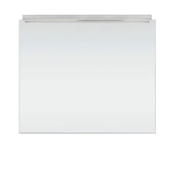 Miroir de salle de bains lumineux LED effet chêne clair l.60 cm, Calao* Miroir Lumineux