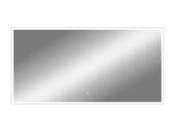 MPGlass Miroir de salle de bains lumineux LED rectangulaire l. 140 x H. 70 cm Bishop 2* Miroir Lumineux