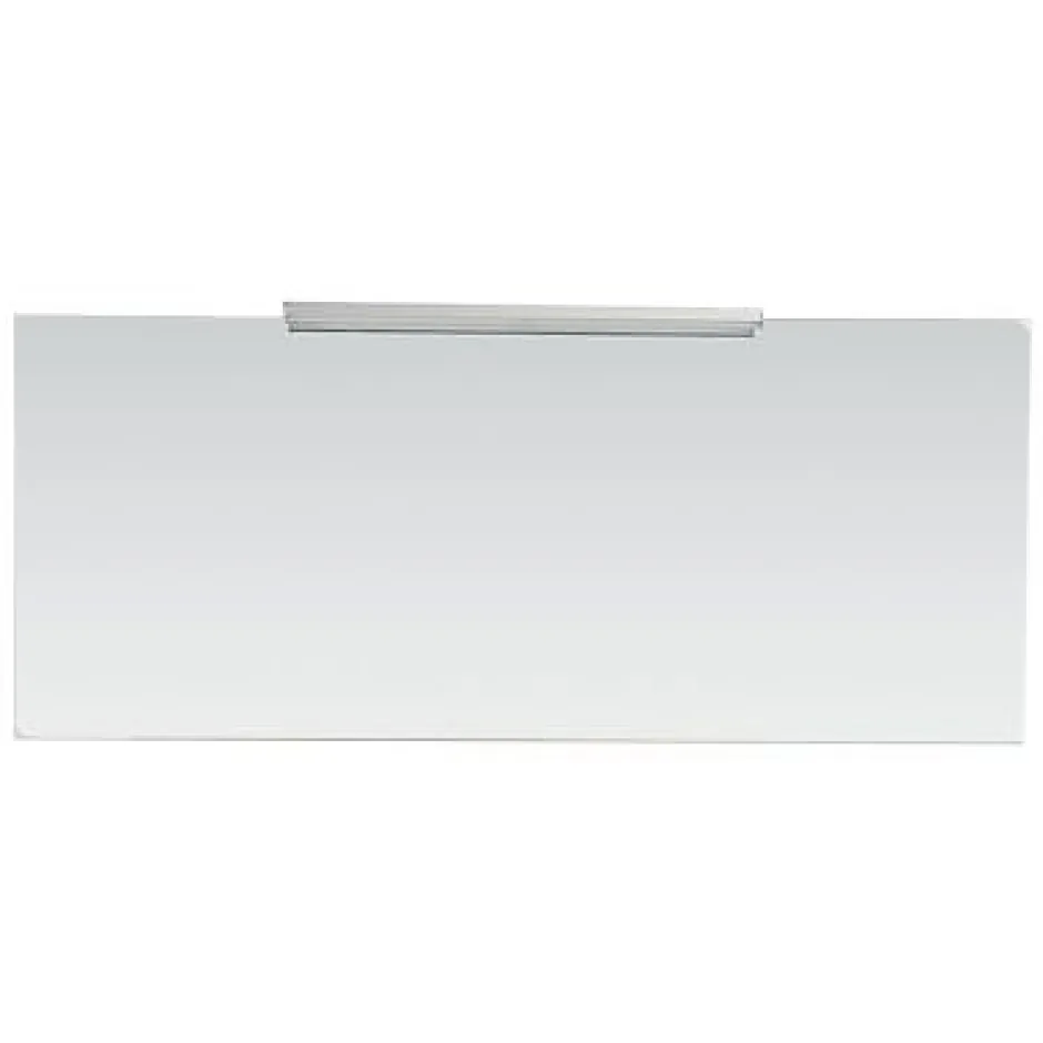 Miroir de salle de bains lumineux LED effet chêne l.120 cm, Calao
