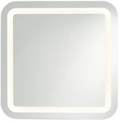 Cooke & Lewis Miroir de salle de bains lumineux LED 60 x 60 cm, Charlestown