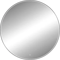 MPGlass Miroir de salle de bains lumineux LED rond Ø 120 cm Denver