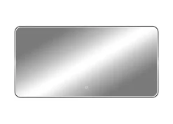 MPGlass Miroir de salle de bains lumineux LED rectangulaire l. 140 x H. 70 cm Denver* Miroir Lumineux