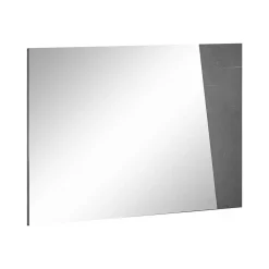 Dmora Miroir Deanna, Miroir de salle de bain, 100% Made in Italy, 80x2h60 cm, Ardoise* Miroir Simple