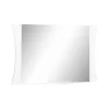 Dmora Miroir Diego, Miroir de salle de bain, 100% Made in Italy, 110x2h60 cm, Blanc brillant* Miroir Simple