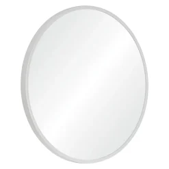 Mob-In Miroir en métal rond D60cm EMA Blanc