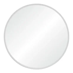 Mob-In Miroir en métal rond D60cm EMA Blanc