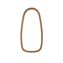 Berah Getah Miroir en rotin naturel 120x60 cm* Miroir Simple