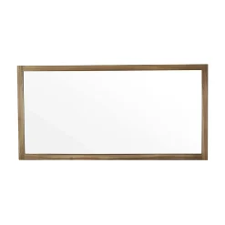 Berah Getah Miroir en teck massif rectangulaire 160 cm