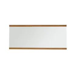 Berah Getah Miroir en teck recyclé rectangulaire 140 cm* Miroir Simple